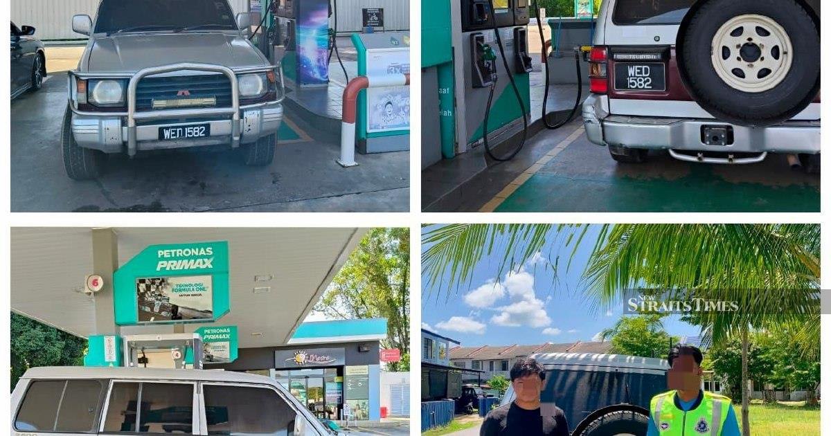 Fuel Smuggler Arrested at Kelantan Petrol Station After Multiple Runs to Thailand