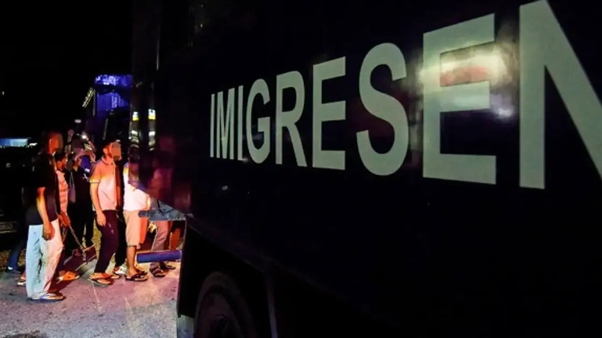 186 Undocumented Migrants Detained in Major Midnight Sweep at Pudu