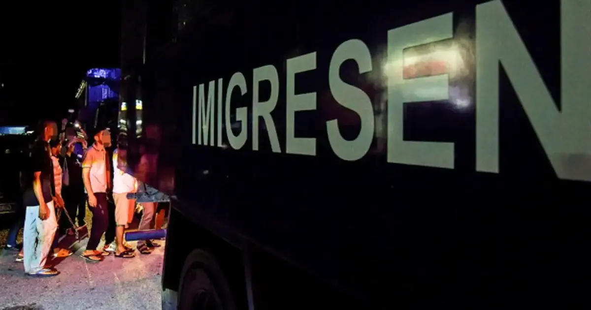 186 Undocumented Migrants Detained in Major Midnight Sweep at Pudu