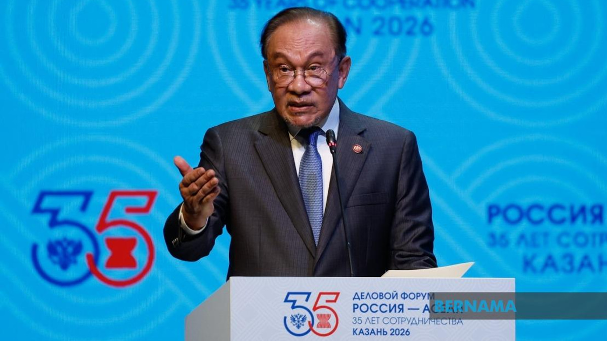 Anwar Ibrahim Charts Broad Vision for ASEAN-Russia Partnership at Kazan Forum