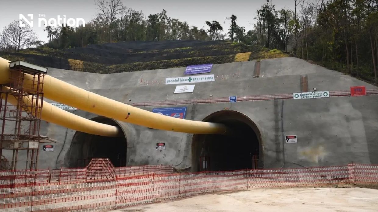 Two workers killed as scaffolding collapses in Thailand's Chiang Rai railway tunnel