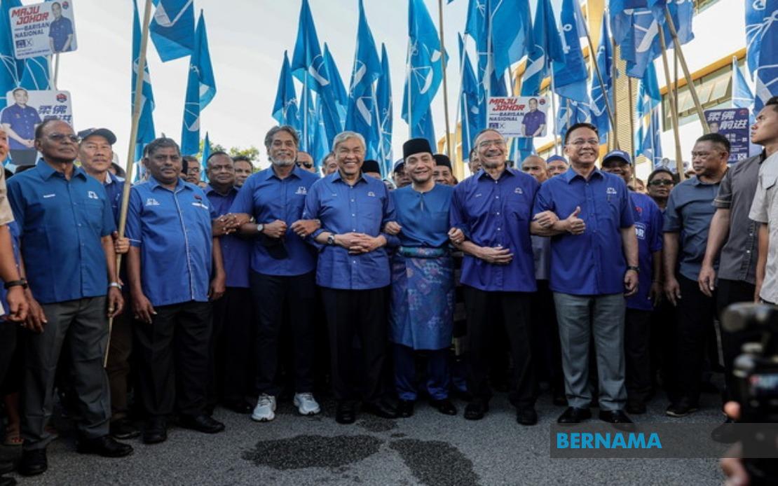 Top UMNO Leaders Rally Behind Onn Hafiz in Johor Election Race