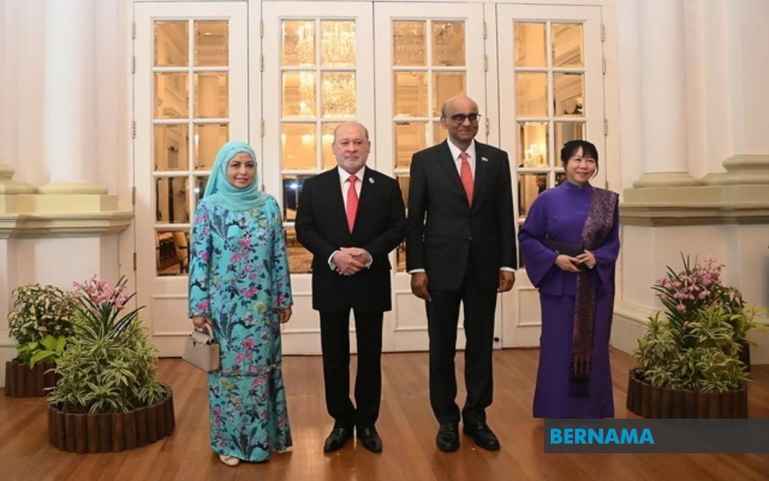 Singapore's Tharman Calls for Deeper Malaysia Ties as State Visit Begins