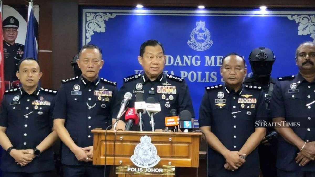 Police Seize RM3.04 Million in Methamphetamine, Arrest Eight in Johor Baru Raids
