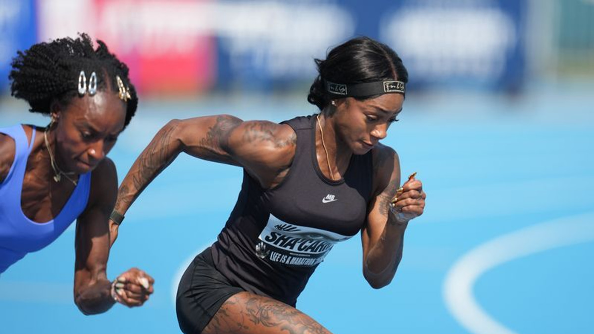 Olympic champions Lyles and Richardson advance as US track stars tune up for autumn campaign