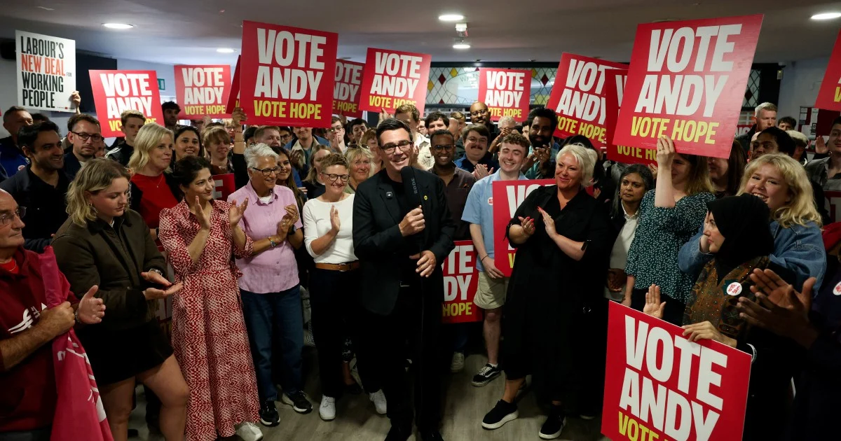 Burnham's Path to Power Bolstered by Fragmented Conservative Vote
