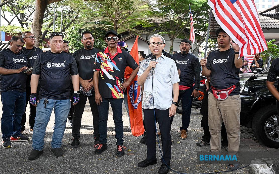 Nearly 300 Motorcyclists Rally Through Lembah Pantai in Merdeka Eve Unity Drive