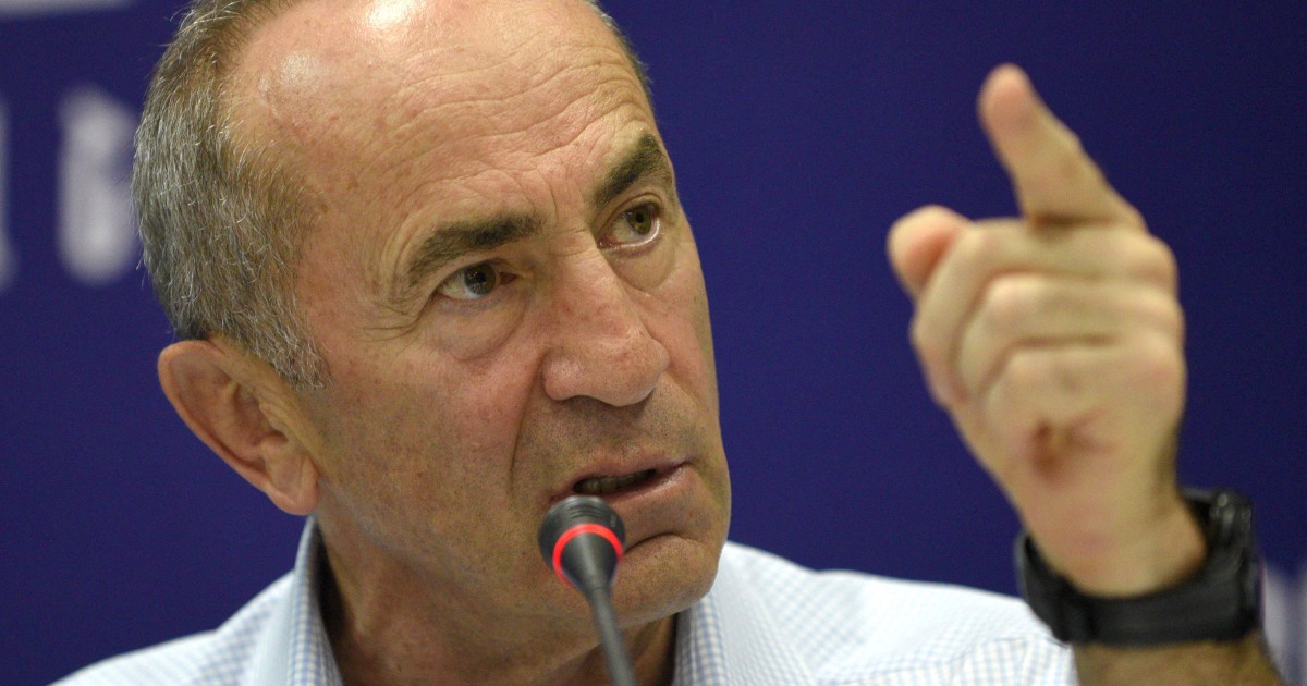 Armenia's ex-president Kocharyan detained on sweeping corruption allegations