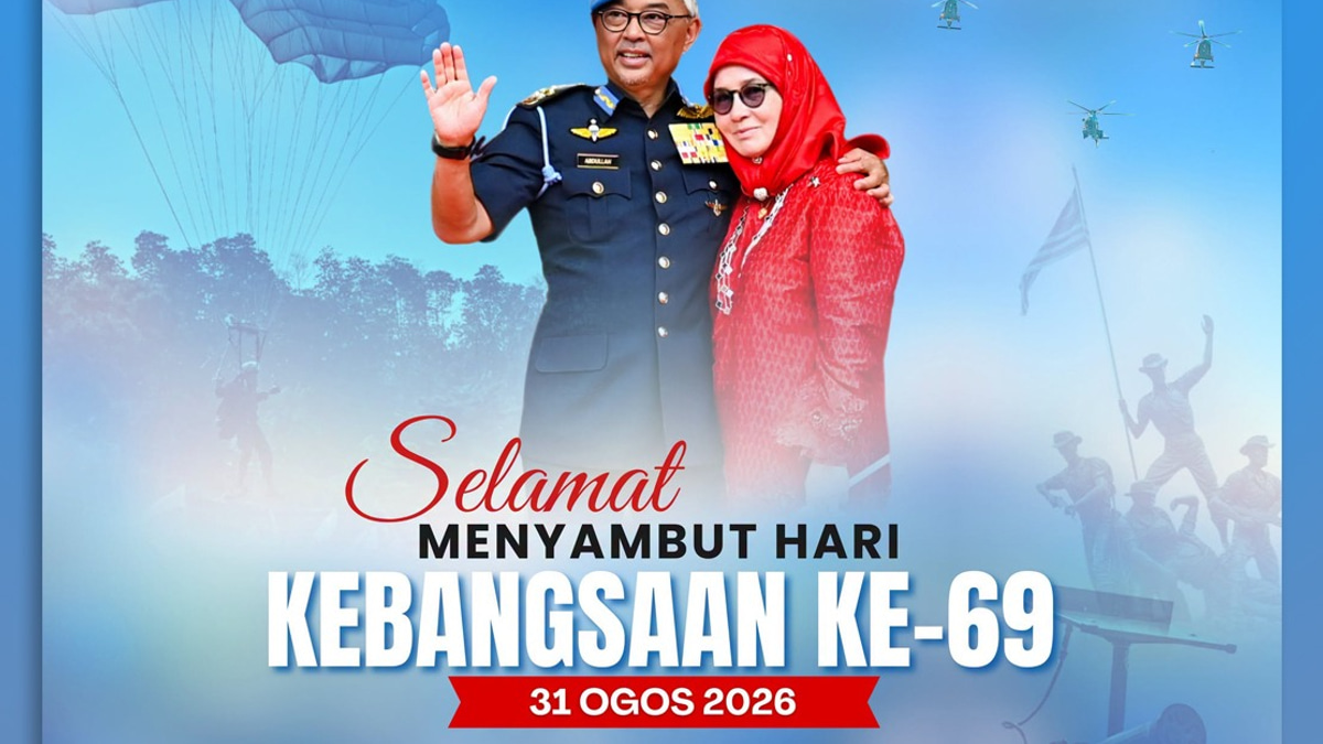 Pahang's Royal Couple Mark 69th Merdeka Day with Call for National Unity