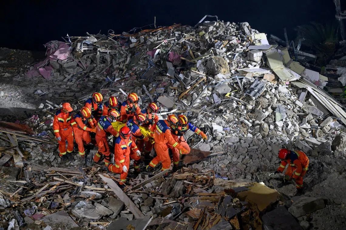 China mobilises explosives in desperate bid to reach 34 trapped after Chongqing landslide
