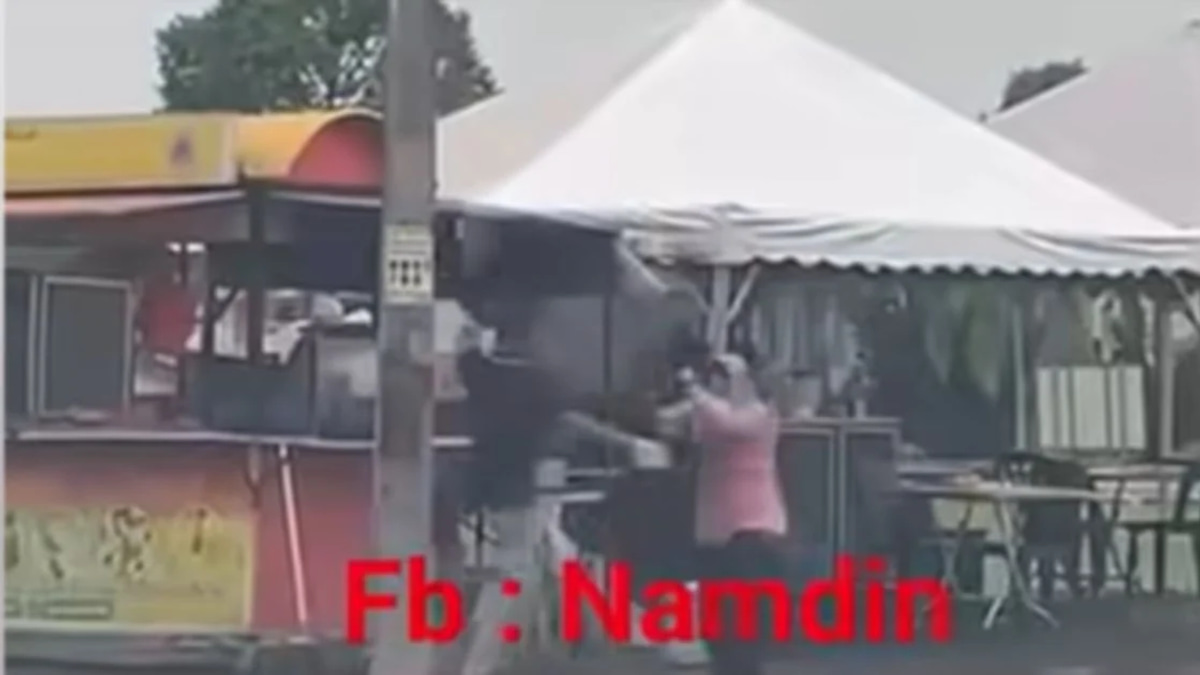 Police Probe Violent Assault on Woman at Gelang Patah Food Stall After Video Circulates Online