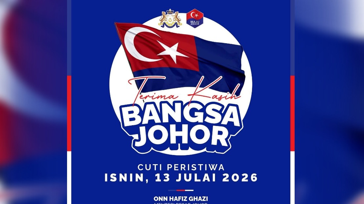 Johor Declares Monday a Public Holiday Following State Election Victory