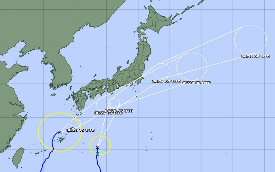 Japan Braces for Twin Typhoon Threat as Heavy Rains Trigger Mass Evacuations