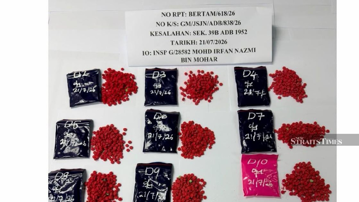 Two Myanmar Nationals Detained After High-Speed Pursuit Nets Major Drug Haul in Kelantan