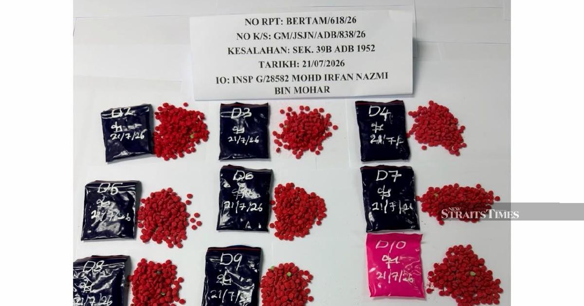 Two Myanmar Nationals Detained After High-Speed Pursuit Nets Major Drug Haul in Kelantan