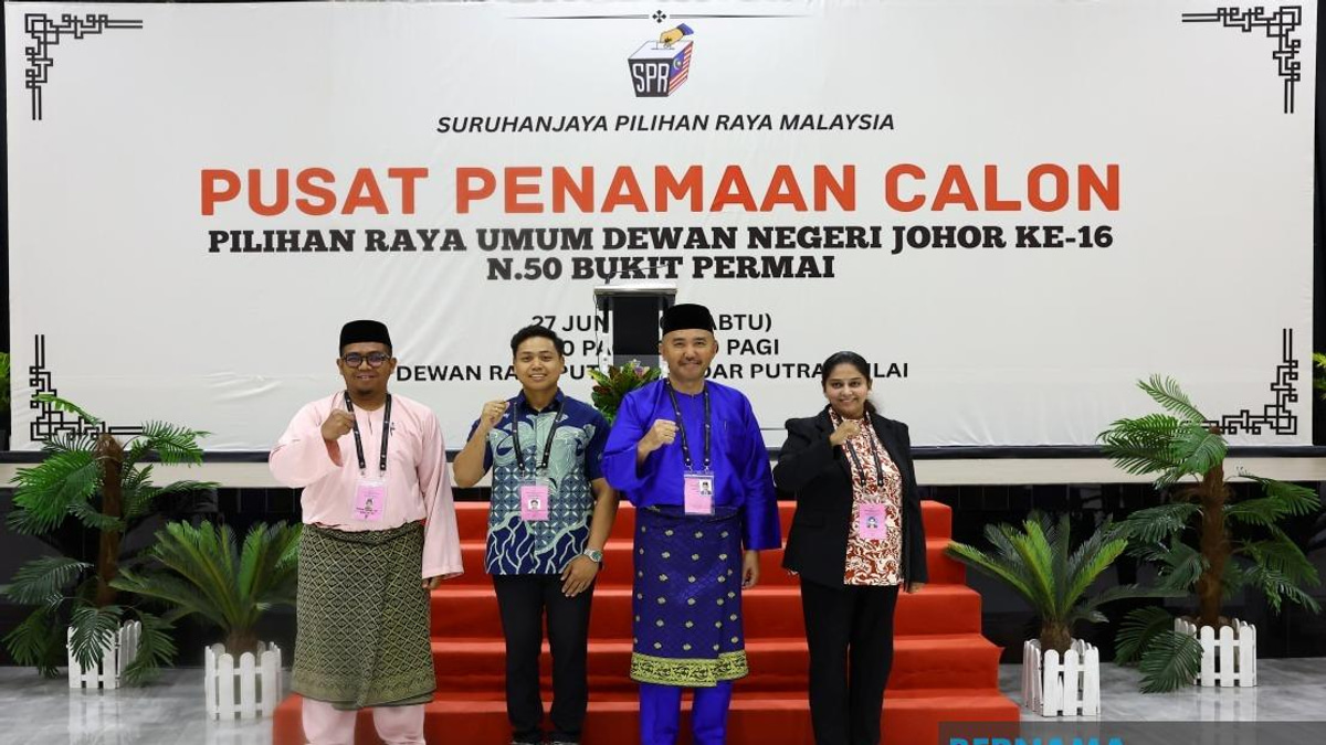 Bukit Permai Incumbent Faces Tough Four-Way Contest in Johor Election