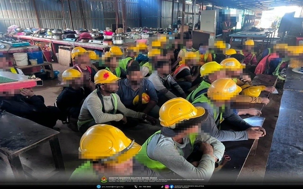 Kedah Immigration Raid Nets 81 Undocumented Migrants at Construction Site
