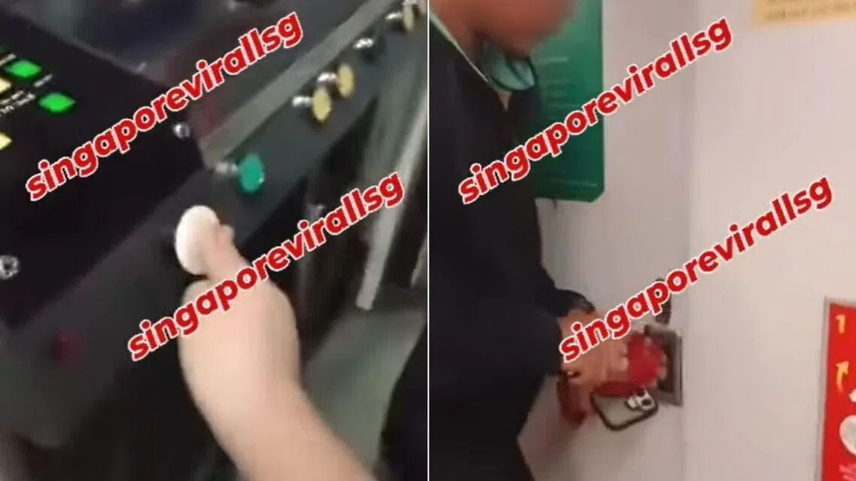 Two boys given conditional warnings after breaching Singapore MRT train cabin