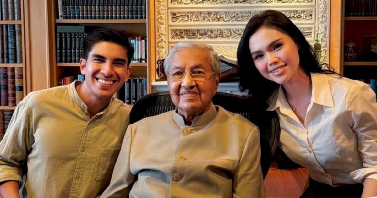 Tun M offers marriage counsel to Bella Astillah and Syed Saddiq ahead of wedding
