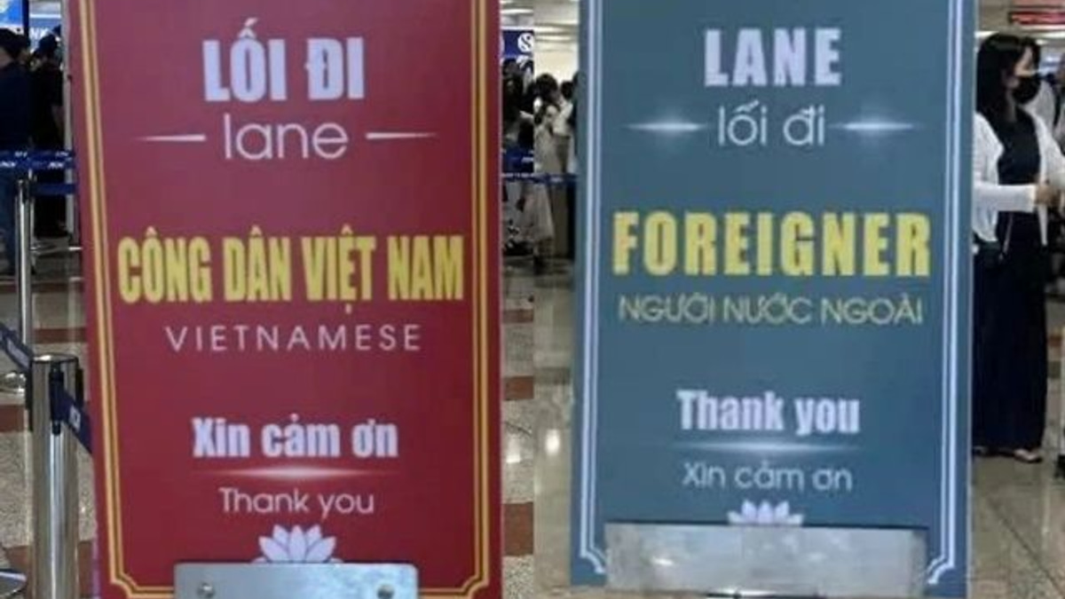 Vietnam's Noi Bai Airport Slashes Immigration Wait Times With Citizen-Only Lanes