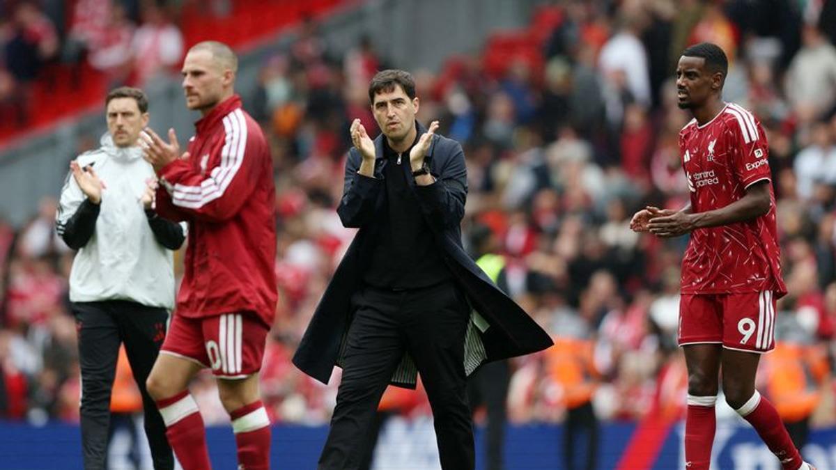 Iraola sees promise in Liverpool's rebuild despite winless start under new boss