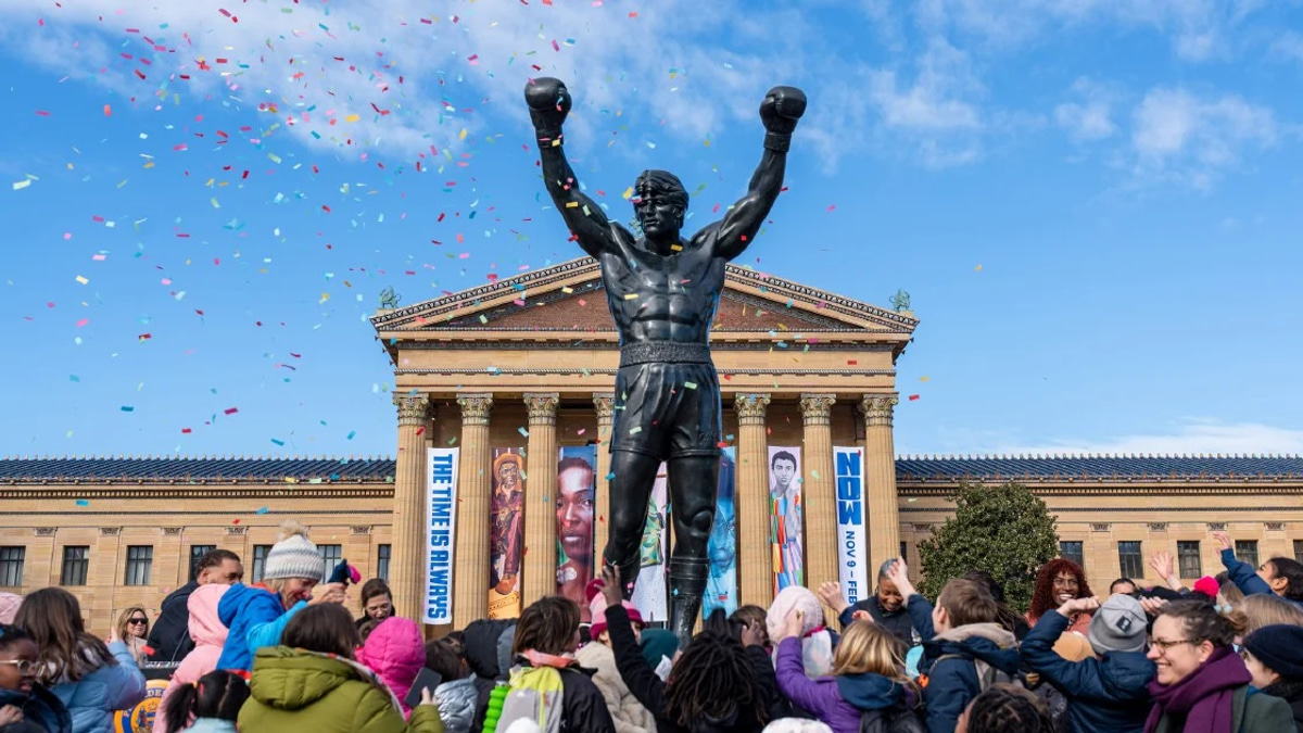 Hands Off the Statue: France Fans Warned Against Touching Rocky as World Cup Curse Looms
