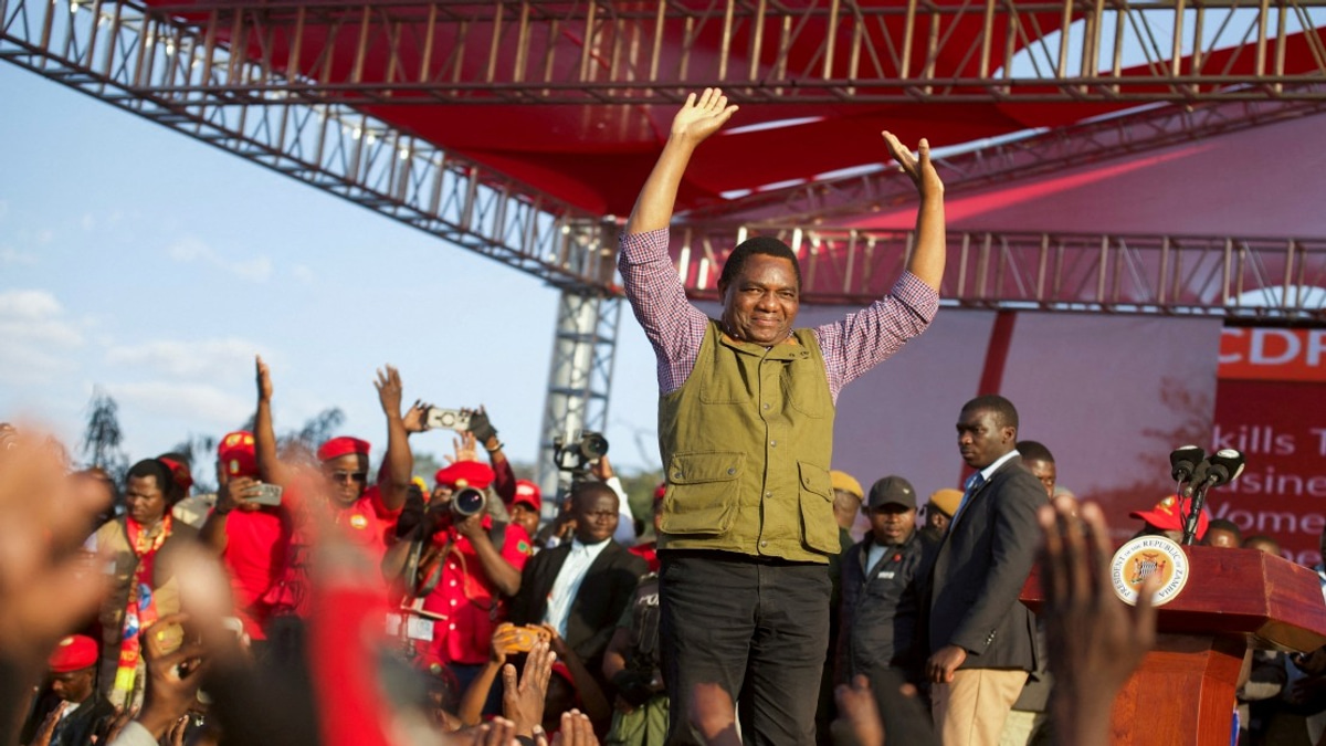 Zambian President Hichilema Heads Towards Second-Term Victory