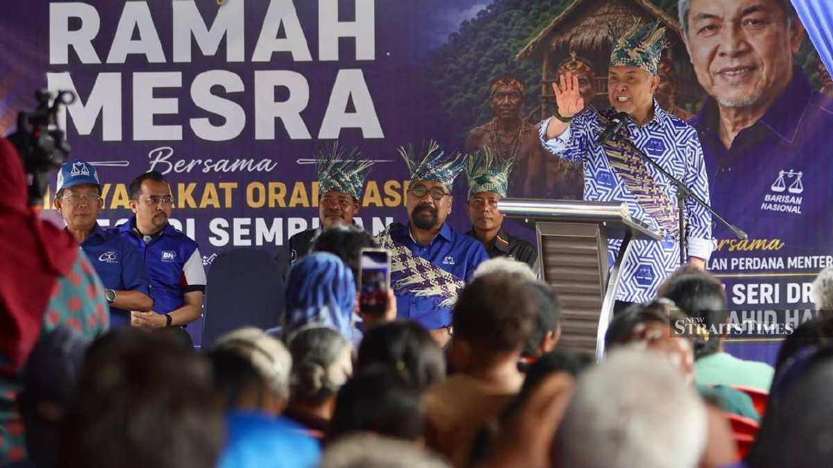Zahid Backs Dedicated Orang Asli Liaison Post at Negri Sembilan MB's Office