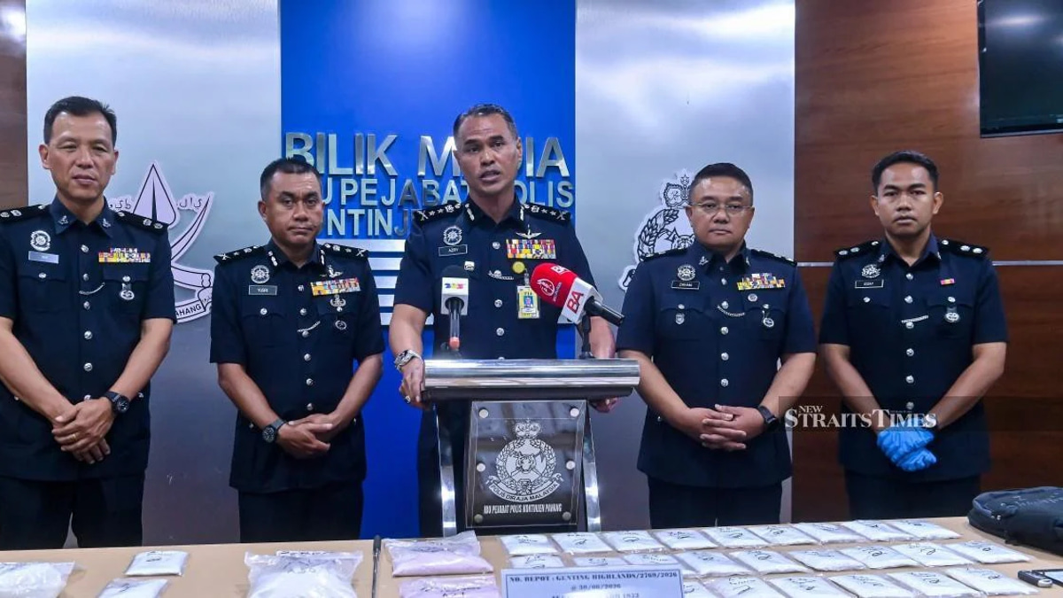 Pahang's Operation Hawk nets 333 arrests and half-million ringgit in contraband