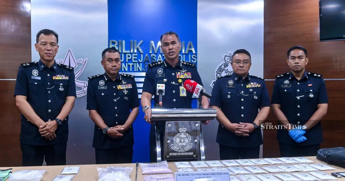 Pahang's Operation Hawk nets 333 arrests and half-million ringgit in contraband