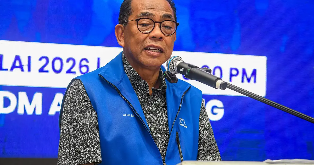 Khaled Calls for Decisive Rejection of Bersatu in Negeri Sembilan Election