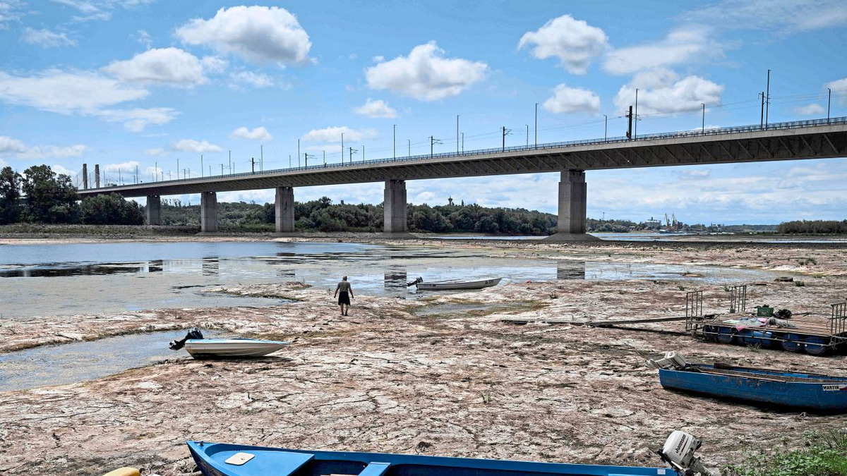 Europe's Danube hits record lows as drought grips the continent, disrupting shipping and power generation