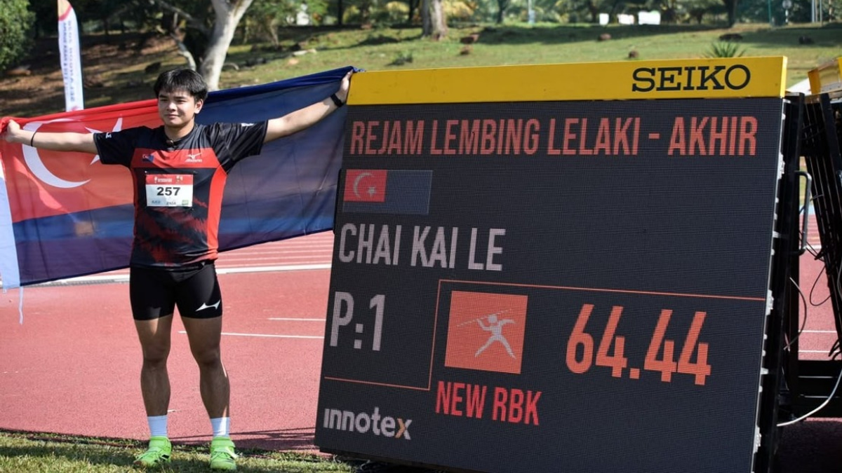 Johor's Kai Le Breaks 26-Year SUKMA Javelin Record at Selangor Games