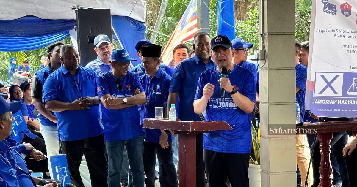 Barisan Nasional Eyes Critical Penggaram Stronghold in Johor Electoral Battle