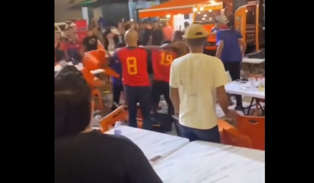Johor Police Arrest 12 Men Including Teenager After World Cup Final Screening Violence in JB