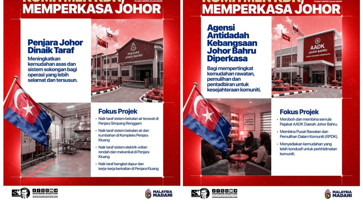 Home Ministry Accelerates Infrastructure Push in Johor Ahead of State Elections