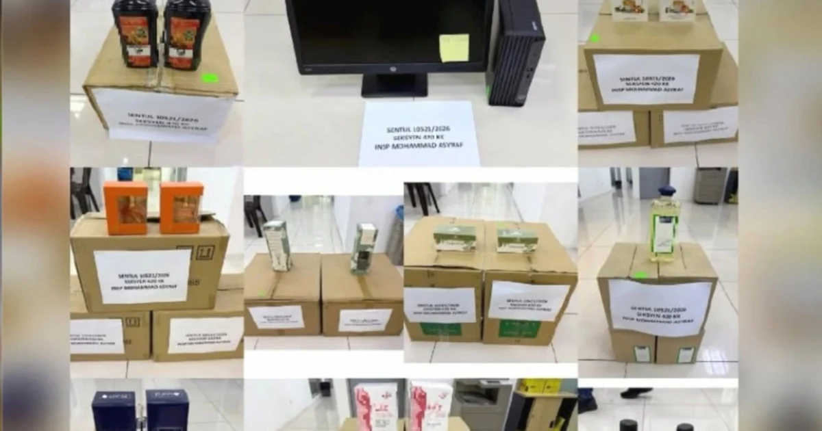 Six Suspects Held After Authorities Shut Down Perfume Investment Scam at KL Eco City
