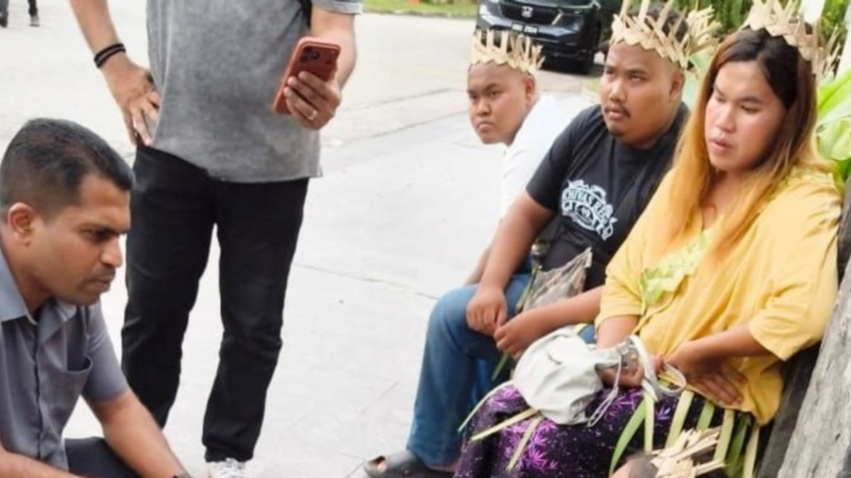Orang Asli from Kampung Sungai Cot demand action after two-day trek to PM's residence