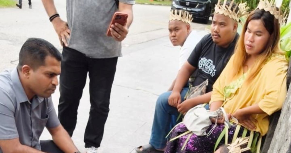 Orang Asli from Kampung Sungai Cot demand action after two-day trek to PM's residence