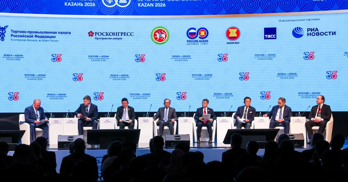 Anwar Calls for Deepened Asean-Russia Partnership on Critical Economic Fronts