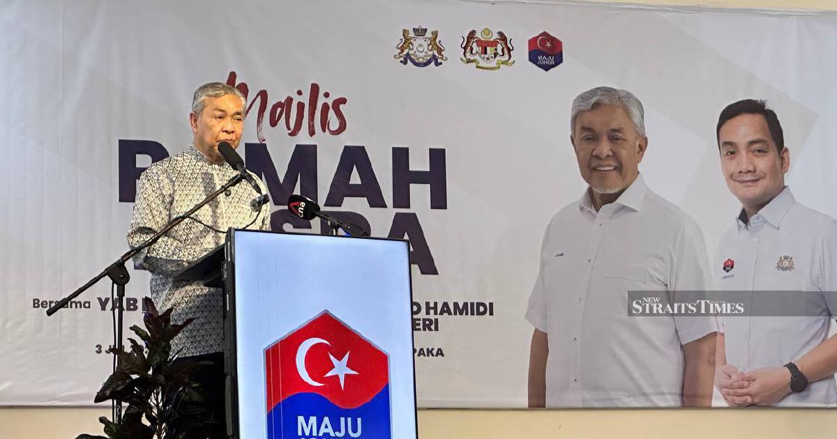Zahid Calls on Coalition Partners to Drop Past Criticisms During Johor Campaign