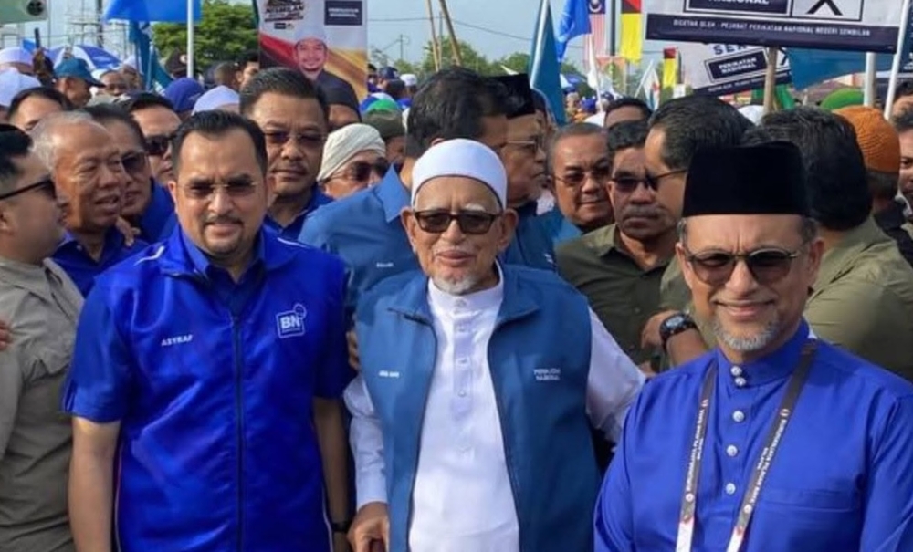 Hadi Confirms Perikatan and Barisan to Pool Resources in Negeri Sembilan Campaign