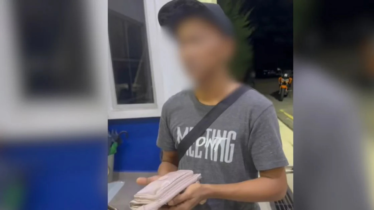 Delivery rider detained in Kajang over alleged theft of RM10,000 from lost supermarket wallet