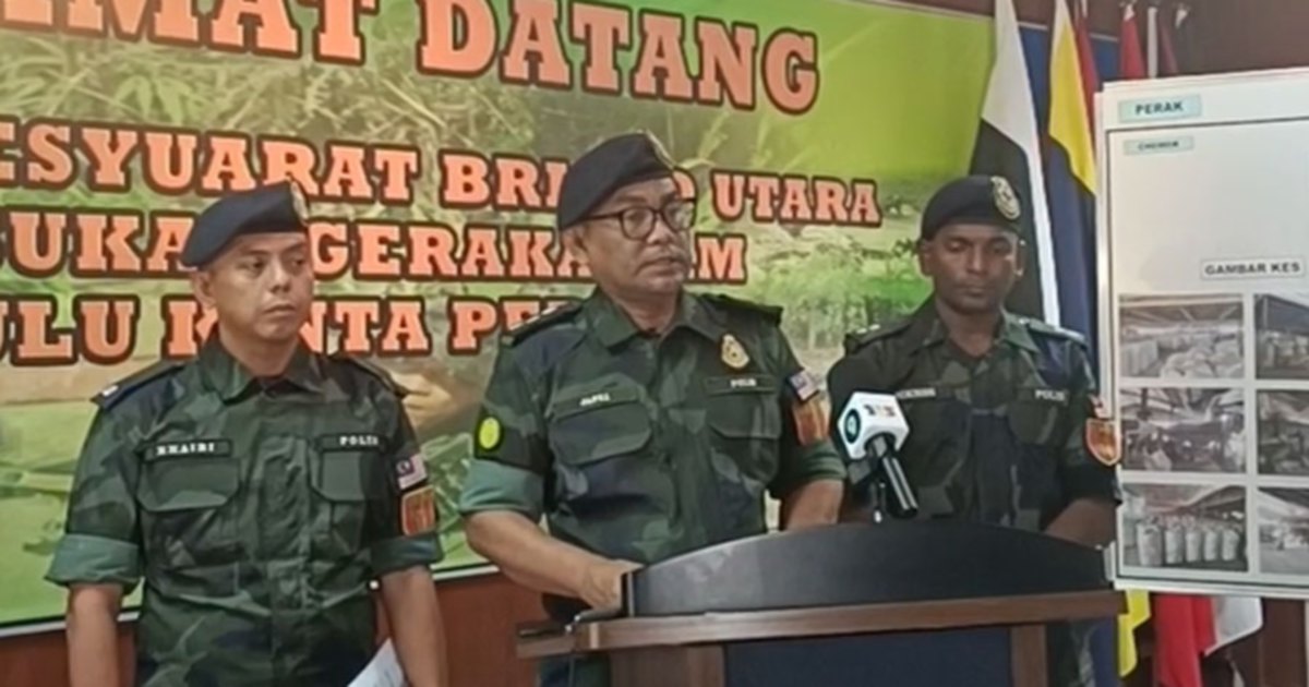 GOF Bust: 30 Arrested as RM31.7 Million in Contraband Minerals, Equipment Seized in Perak and Kedah