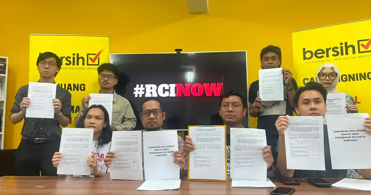 Bersih Says 34 Lawmakers Support Royal Commission Inquiry Into 'Corporate Mafia'