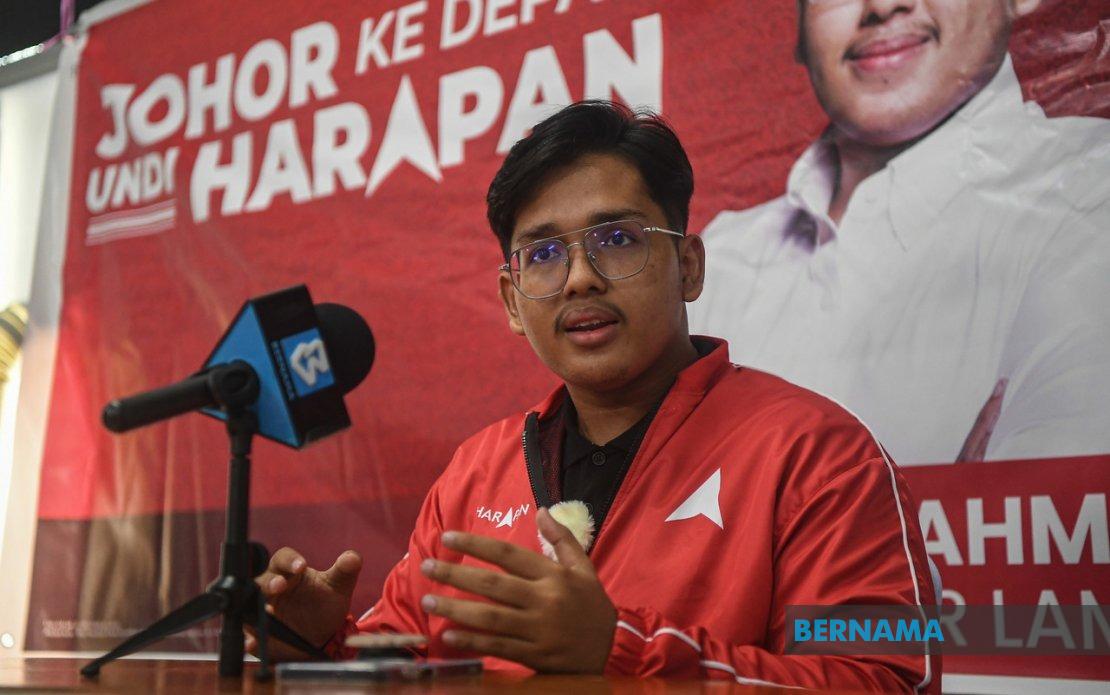 Danish Hossman Vows Development Push for Johor Lama in State Election Bid