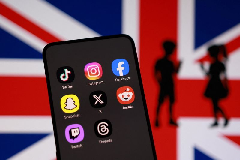 Britain to impose default midnight social media curfew for teenagers aged 16-17