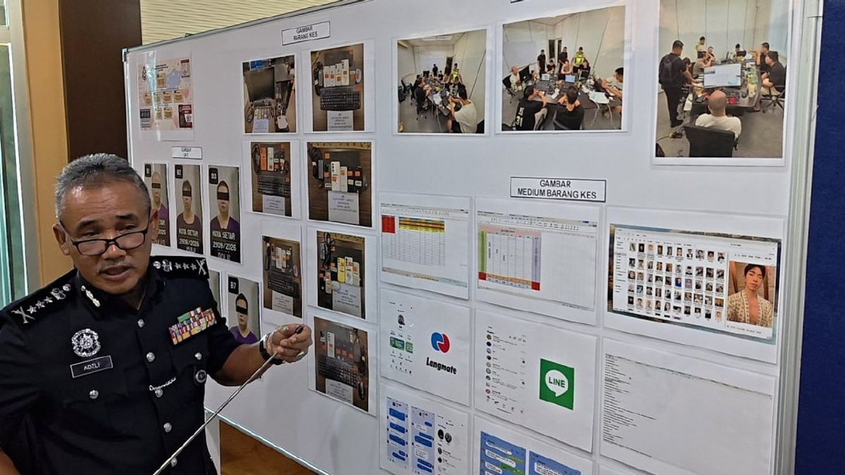 Police Dismantle Online Romance Scam Ring Targeting Japanese Nationals; Seven Chinese Arrested in Kedah