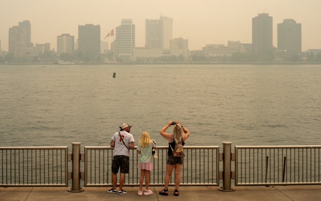 British Columbia's Massive Wildfire Still Raging as Evacuation Crisis Deepens