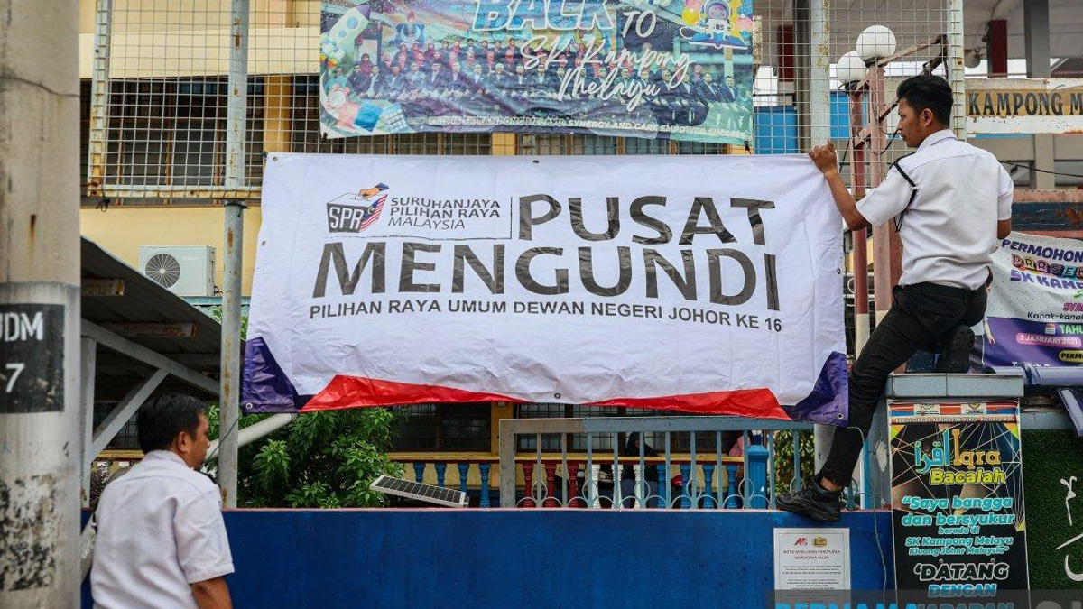 Johor's 2.7 Million Voters Go To Polls For 16th State Election